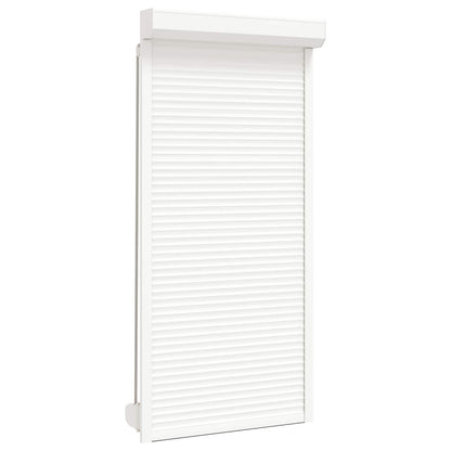Persiana a rullo Bianco 100 x 210 cm Alluminio e poliuretano | homemem39