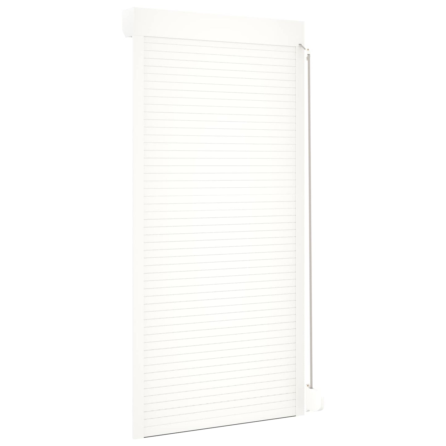 Persiana a rullo Bianco 100 x 210 cm Alluminio e poliuretano