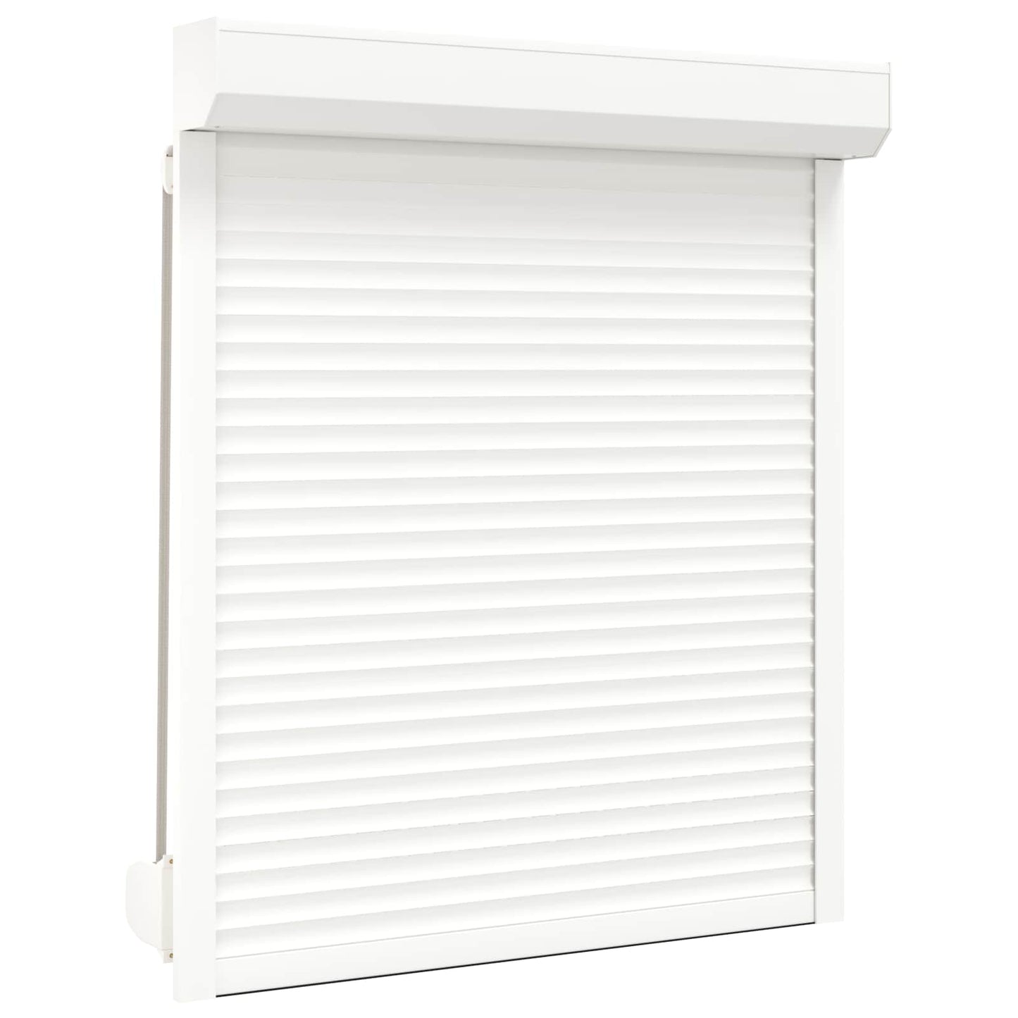 Persiana a rullo Bianco 110 x 130 cm Alluminio e poliuretano | homemem39