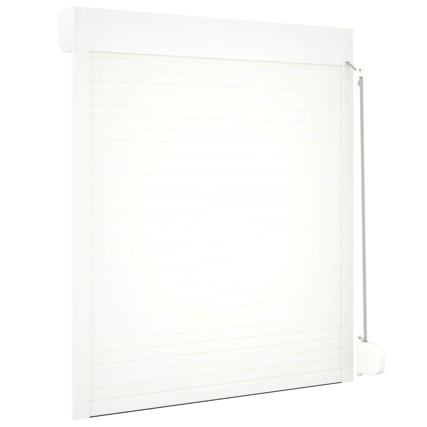 Persiana a rullo Bianco 110 x 130 cm Alluminio e poliuretano | homemem39