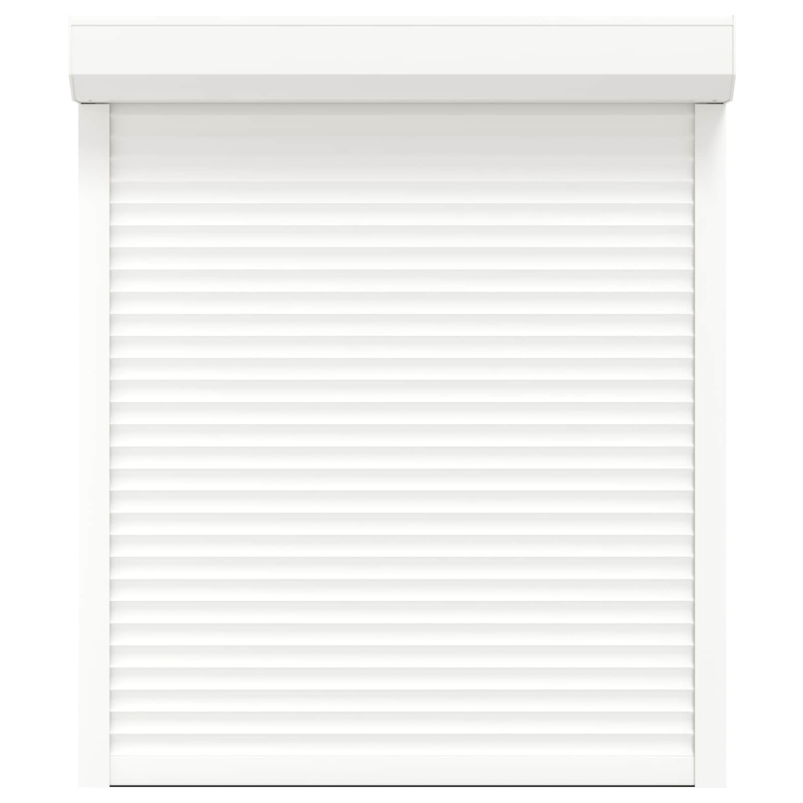 Persiana a rullo Bianco 110 x 130 cm Alluminio e poliuretano | homemem39