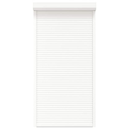 Persiana a rullo Bianco 110 x 220 cm Alluminio e poliuretano