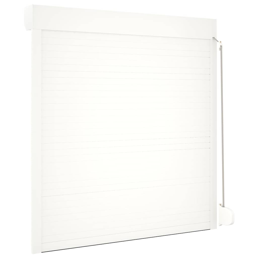 Tapparella Avvolgibile in Alluminio 130x140 cm Bianca - homemem39