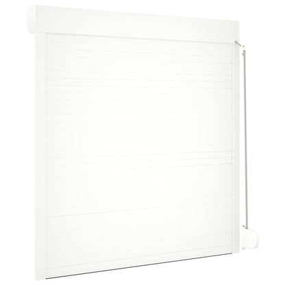 Tapparella Avvolgibile in Alluminio 130x140 cm Bianca - homemem39