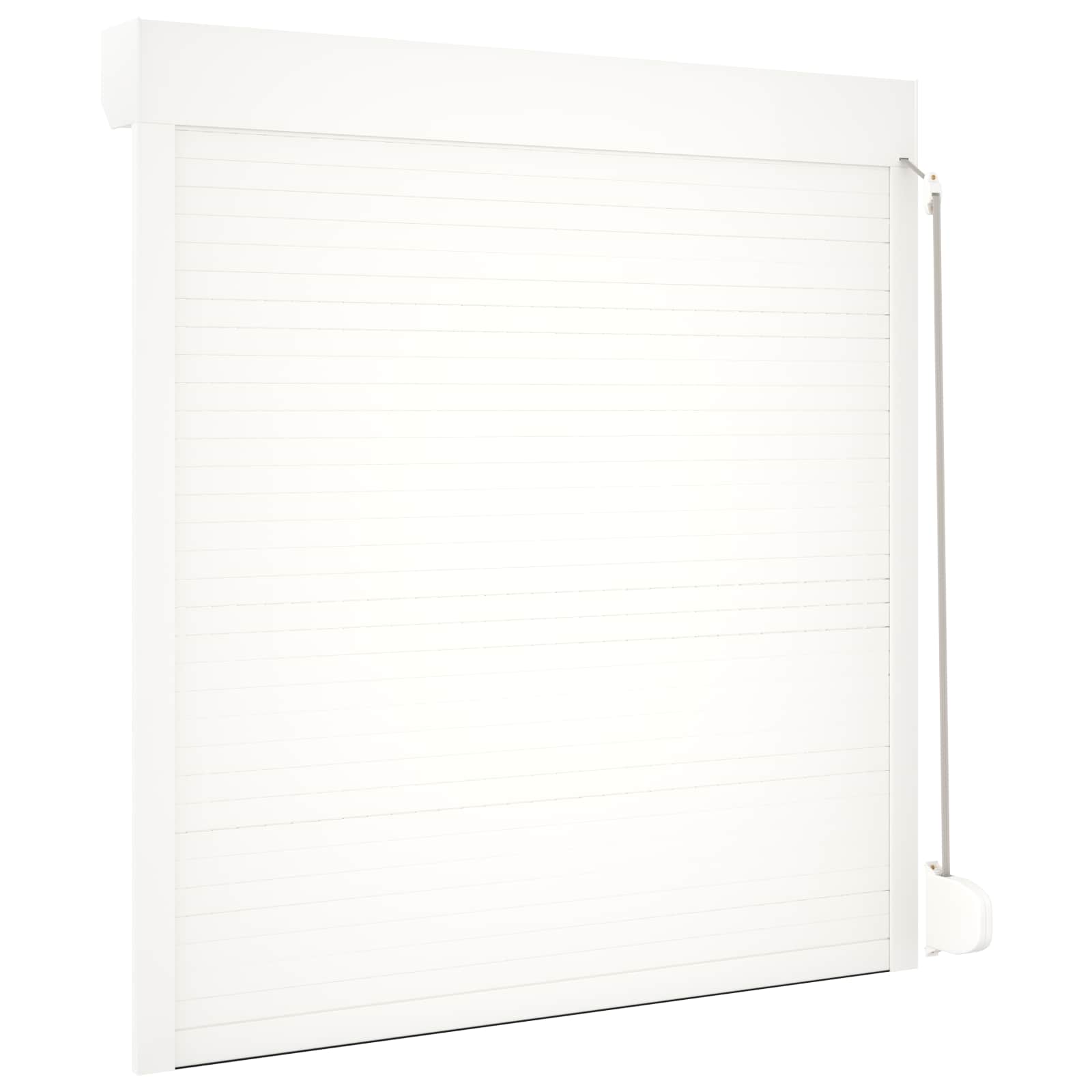 Persiana a rullo Bianco 130 x 140 cm Alluminio e poliuretano | homemem39