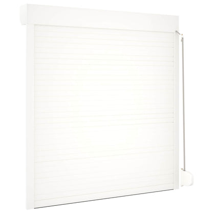 Persiana a rullo Bianco 130 x 140 cm Alluminio e poliuretano | homemem39