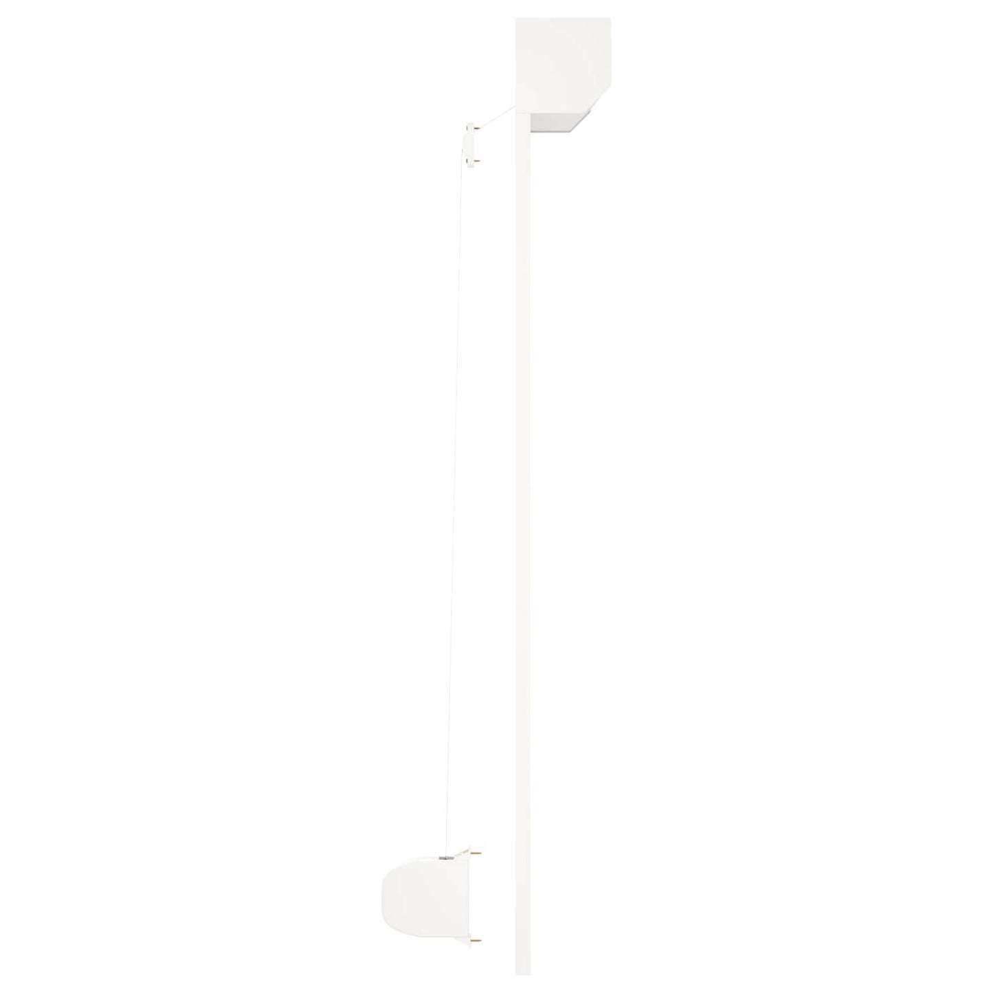 Persiana a rullo Bianco 130 x 140 cm Alluminio e poliuretano | homemem39