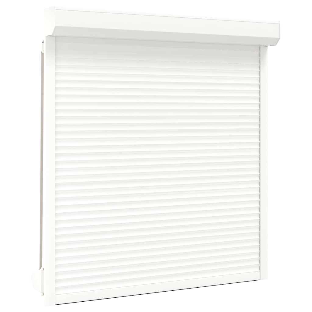 Tapparella Avvolgibile in Alluminio 140x150 cm Bianca - homemem39