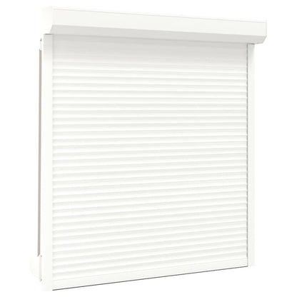 Tapparella Avvolgibile in Alluminio 140x150 cm Bianca - homemem39