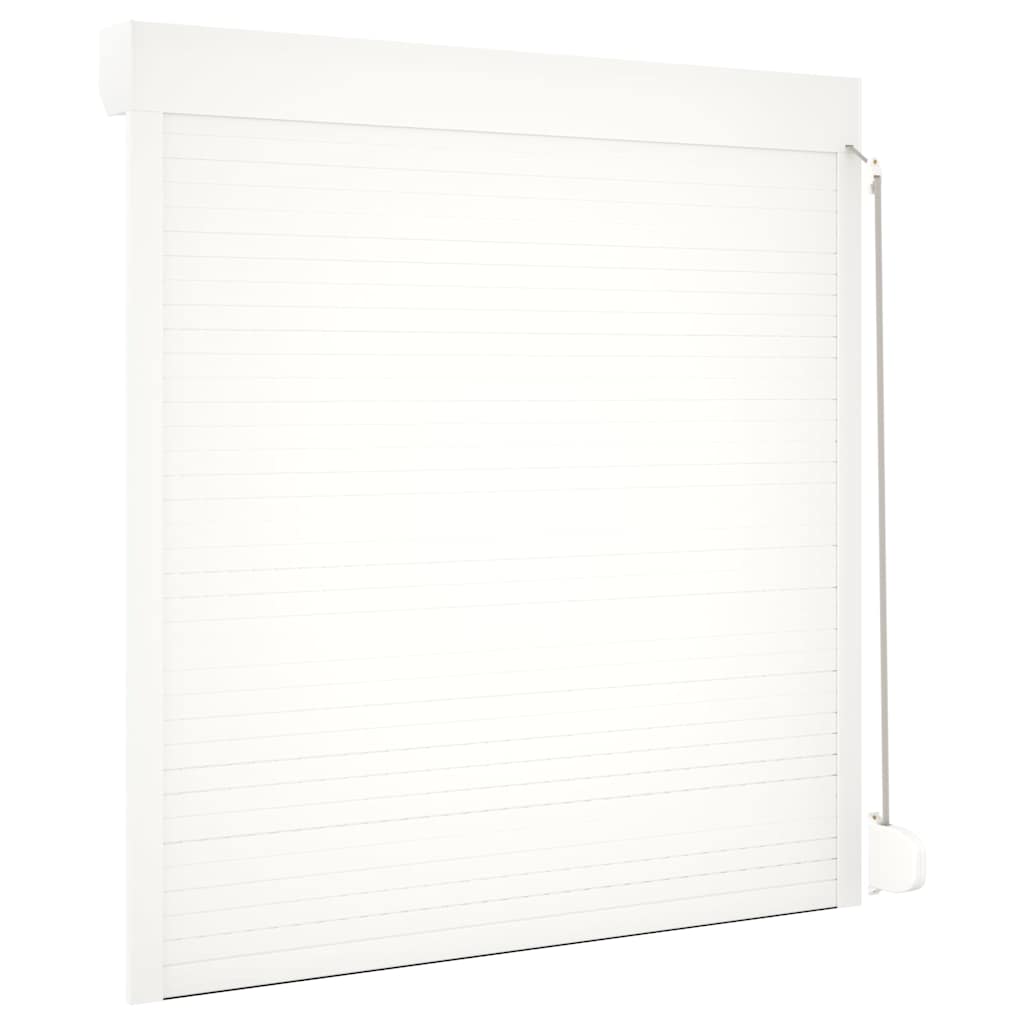 Tapparella Avvolgibile in Alluminio 140x150 cm Bianca - homemem39