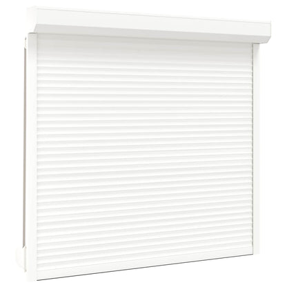 Persiana a rullo Bianco 160 x 150 cm Alluminio e poliuretano | homemem39