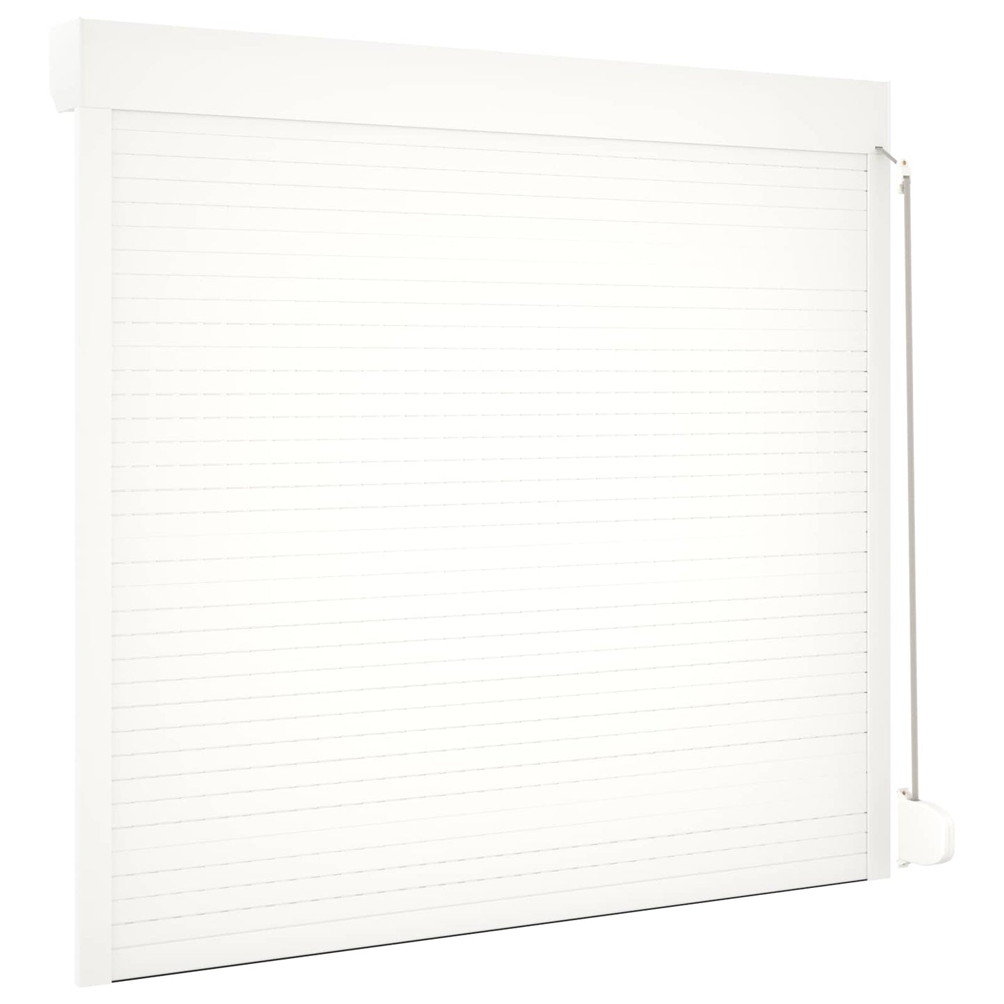 Persiana a rullo Bianco 160 x 150 cm Alluminio e poliuretano | homemem39