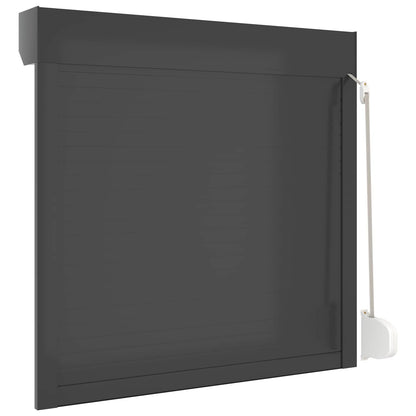 Persiana a rullo Antracite 100 x 100 cm Alluminio e poliuretano