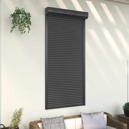 Persiana a rullo Antracite 100 x 210 cm Alluminio e poliuretano