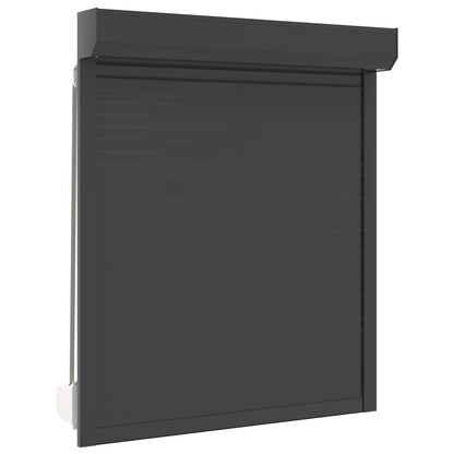Persiana a rullo Antracite 110 x 130 cm Alluminio e poliuretano | homemem39