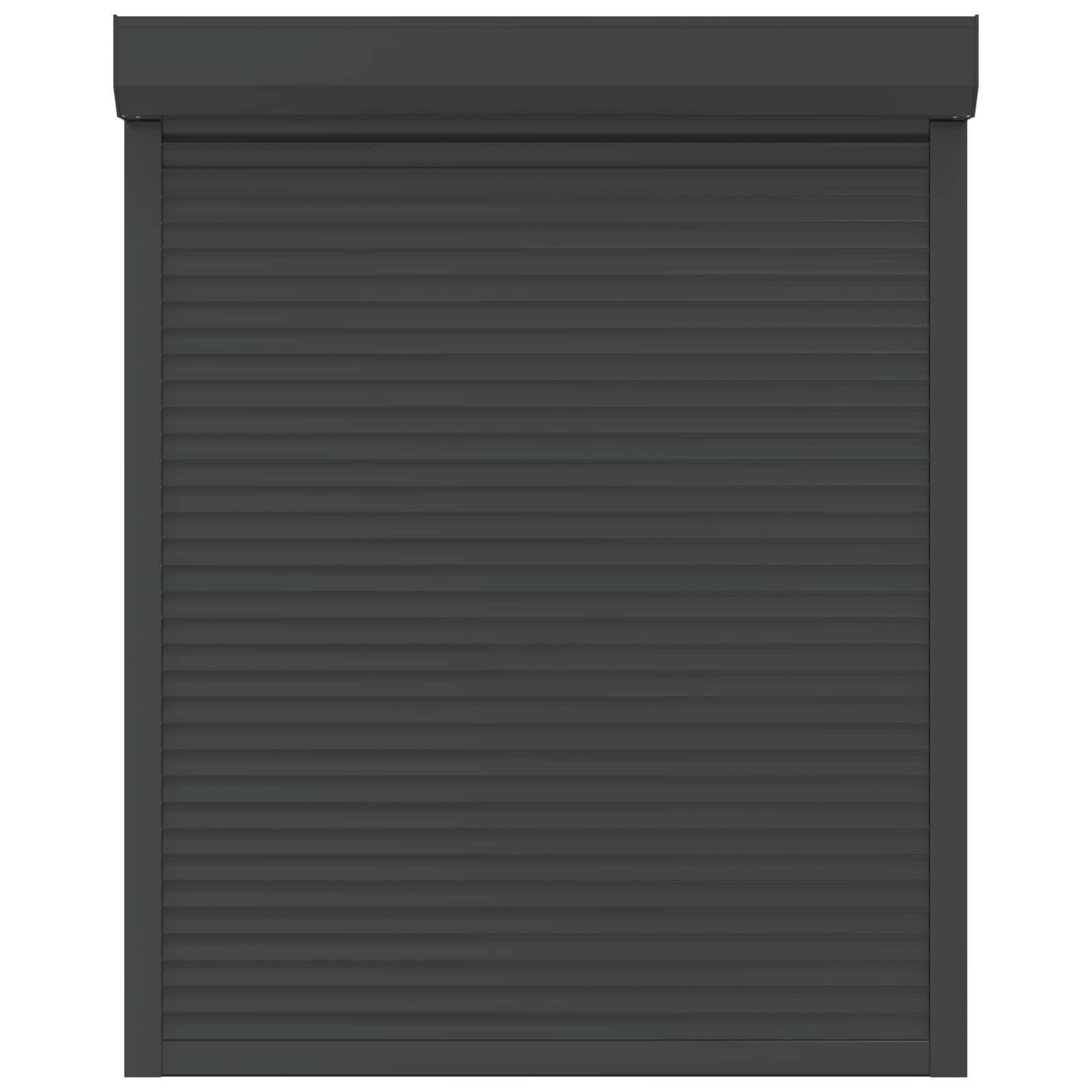 Persiana a rullo Antracite 120 x 150 cm Alluminio e poliuretano | homemem39