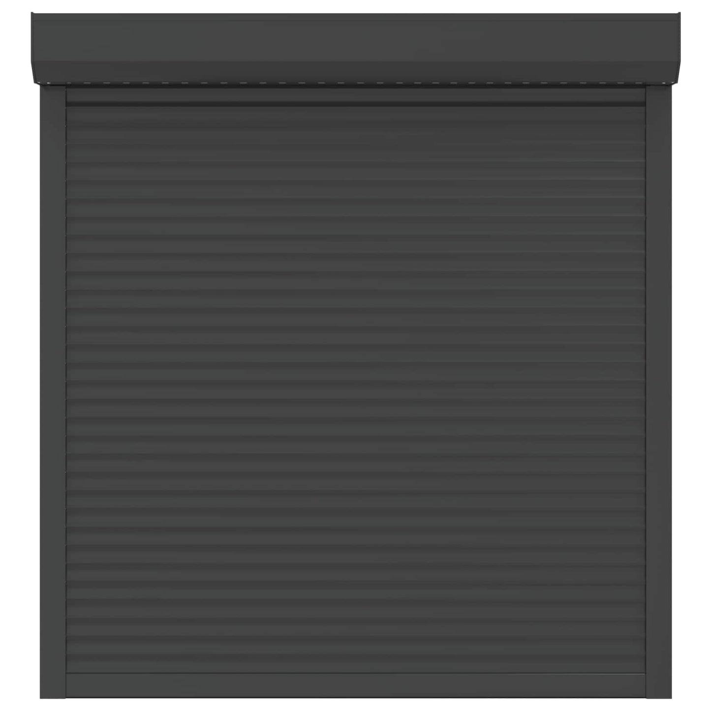 Persiana a rullo Antracite 130 x 140 cm Alluminio e poliuretano | homemem39