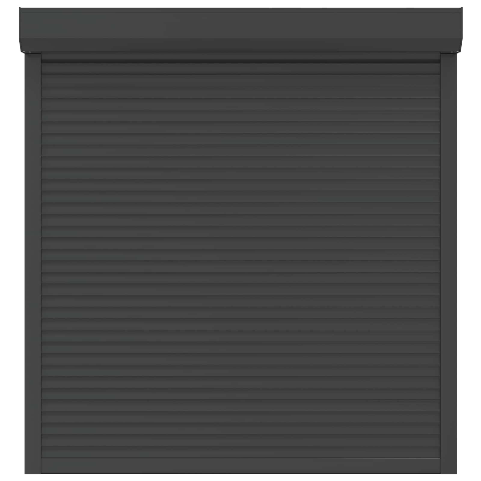 Persiana a rullo Antracite 140 x 150 cm Alluminio e poliuretano | homemem39