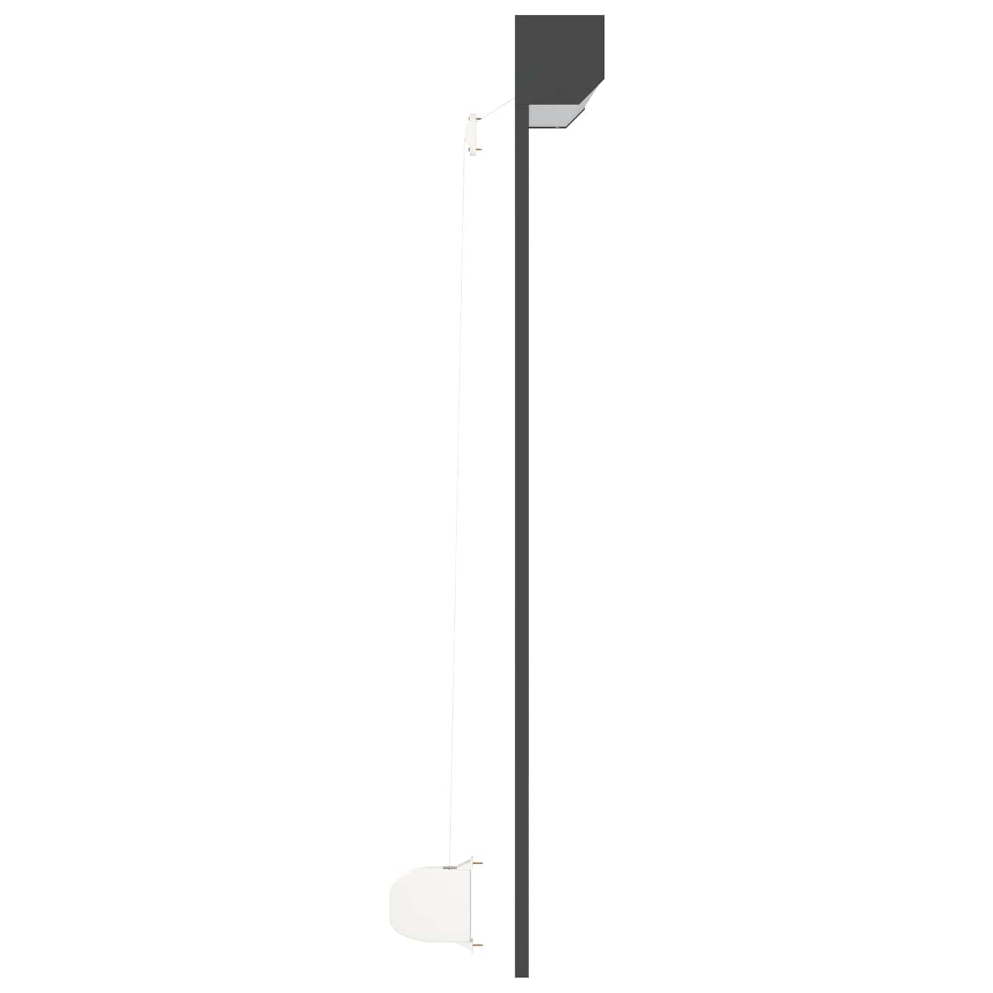 Persiana a rullo Antracite 140 x 150 cm Alluminio e poliuretano | homemem39