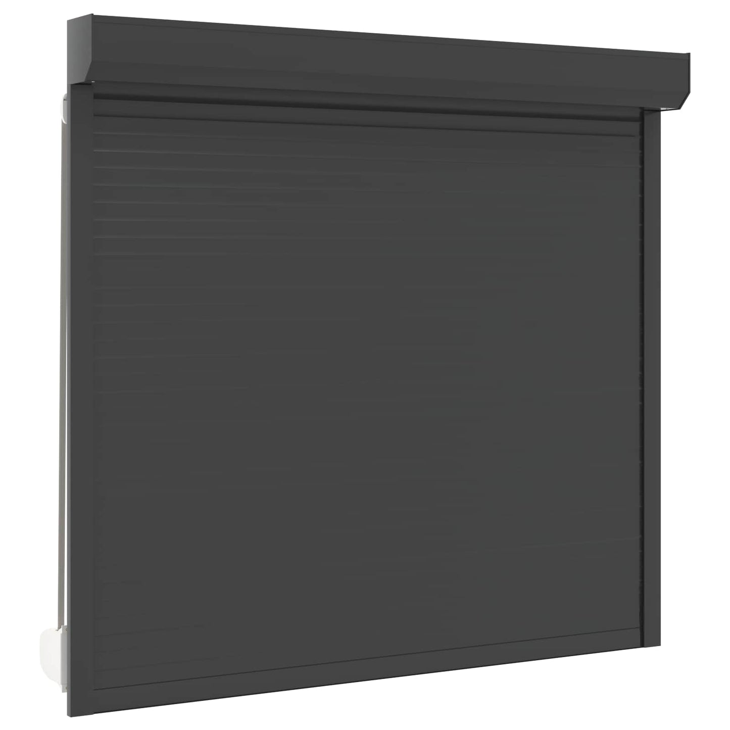 Persiana a rullo Antracite 160 x 150 cm Alluminio e poliuretano