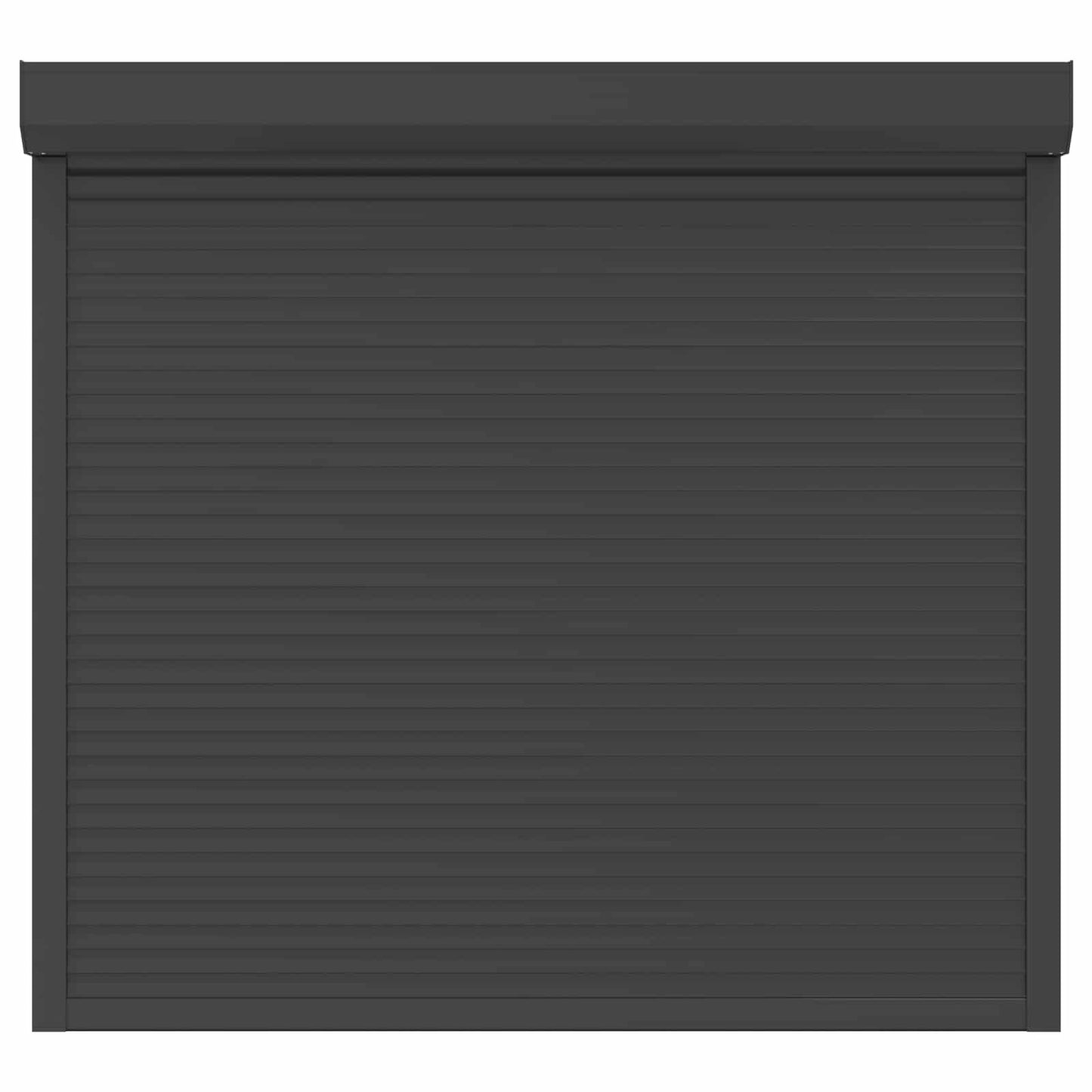 Persiana a rullo Antracite 160 x 150 cm Alluminio e poliuretano