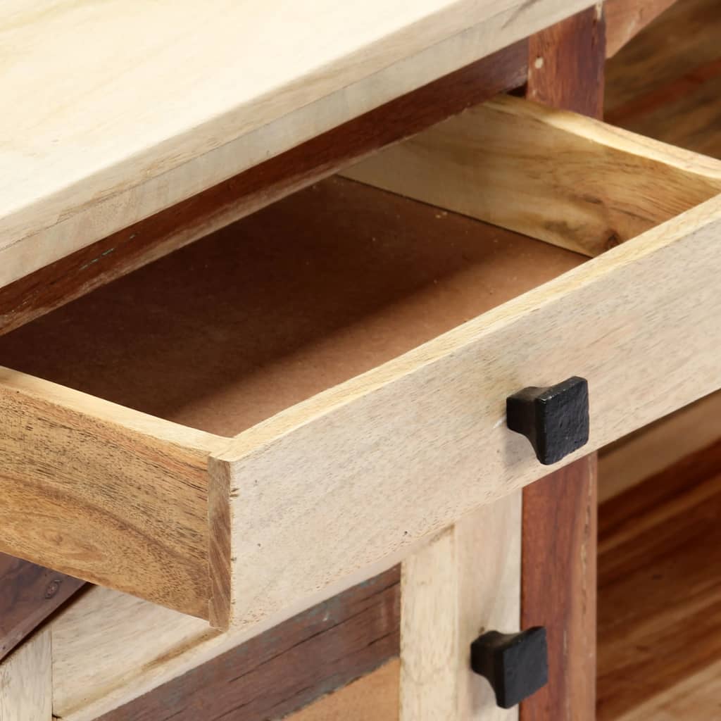 Mobile Porta TV 120x30x40 cm in Legno Massello di Recupero - homemem39