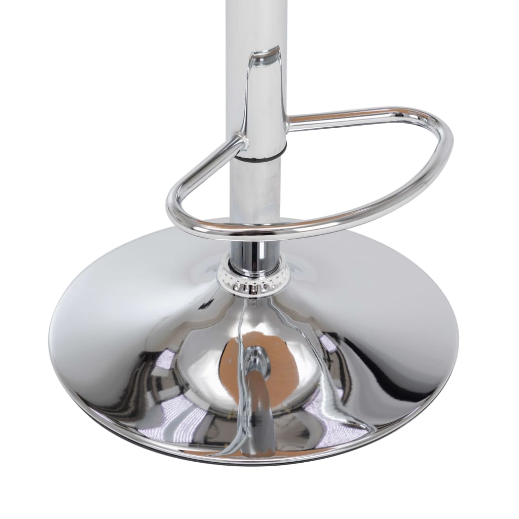 Sgabelli da Bar 2 pz Nere in Legno Piegato e Similpelle - homemem39