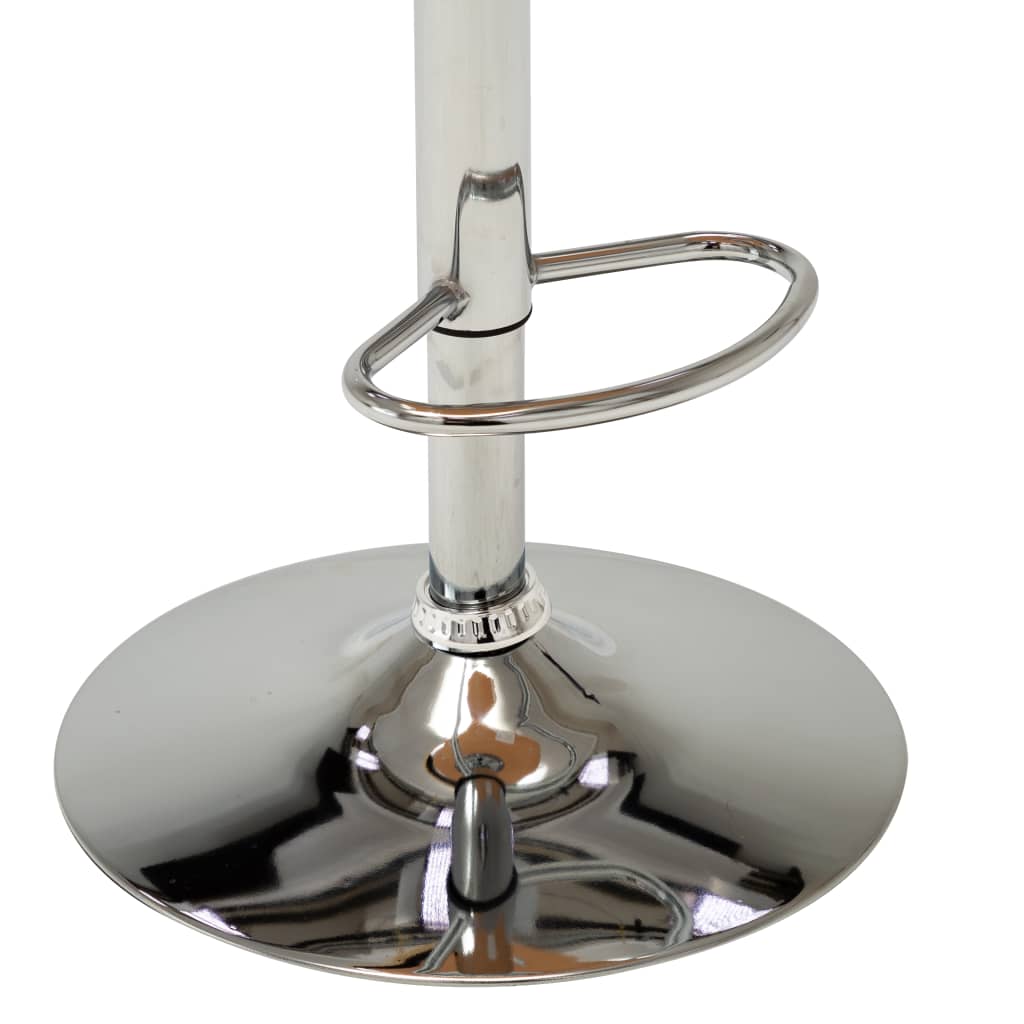 Sgabello da Bar Nera in Legno Piegato e Similpelle - homemem39