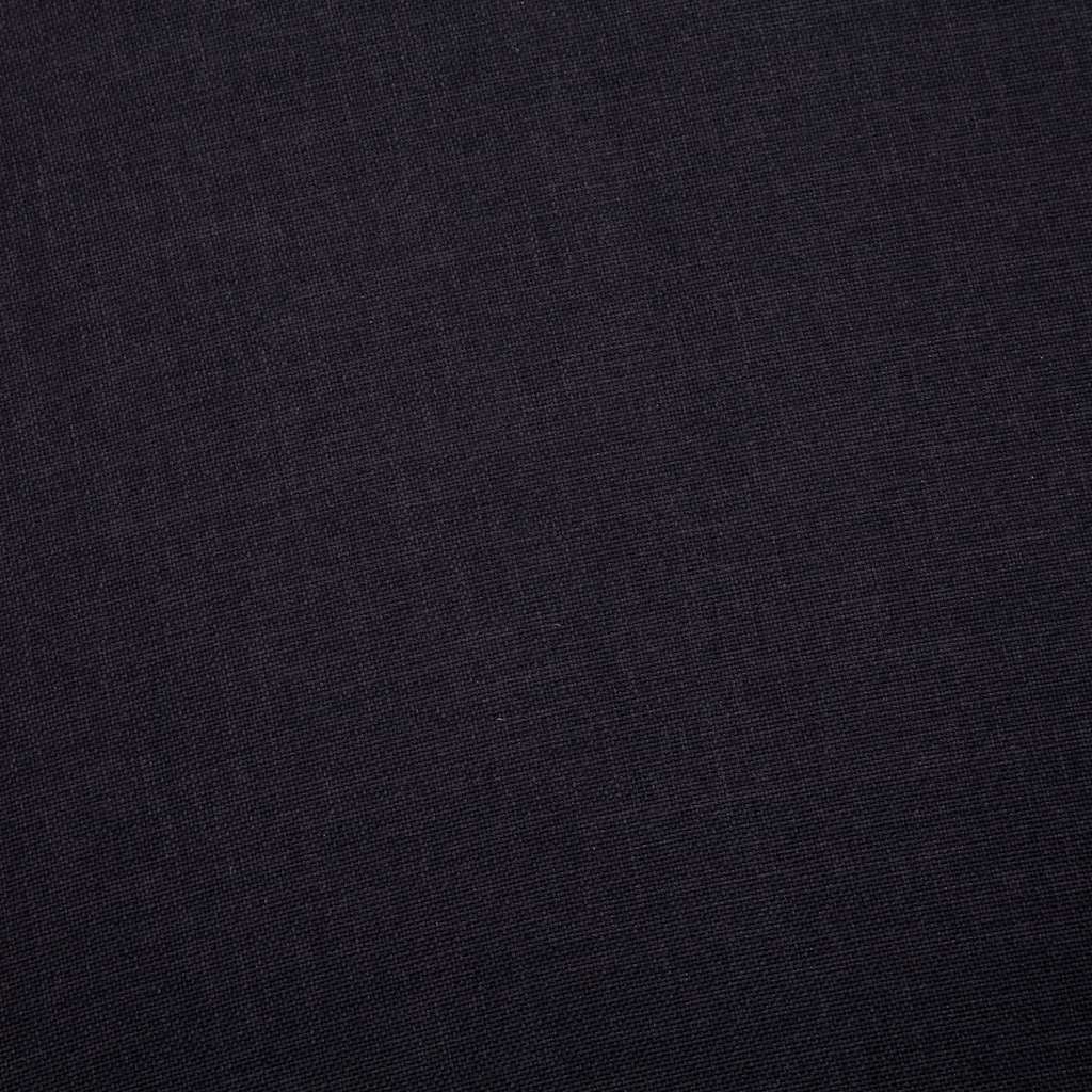 Set Divani 2 pz in Tessuto Nero - homemem39