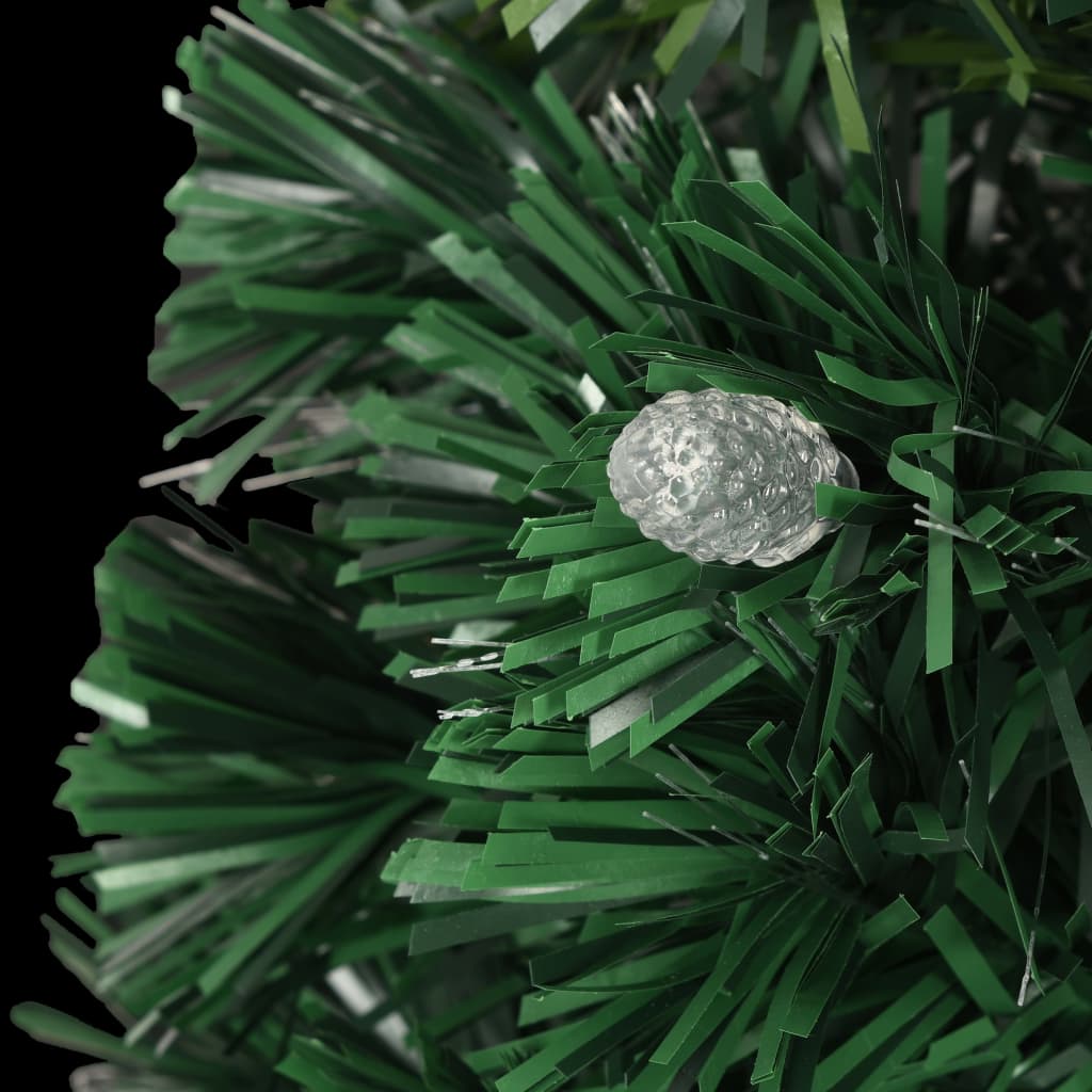 Albero di Natale Preilluminato con Supporto e LED 240 cm Fibra Ottica | homemem39