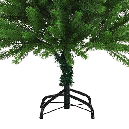 Albero di Natale Artificiale Realistico con Punte 120 cm Verde