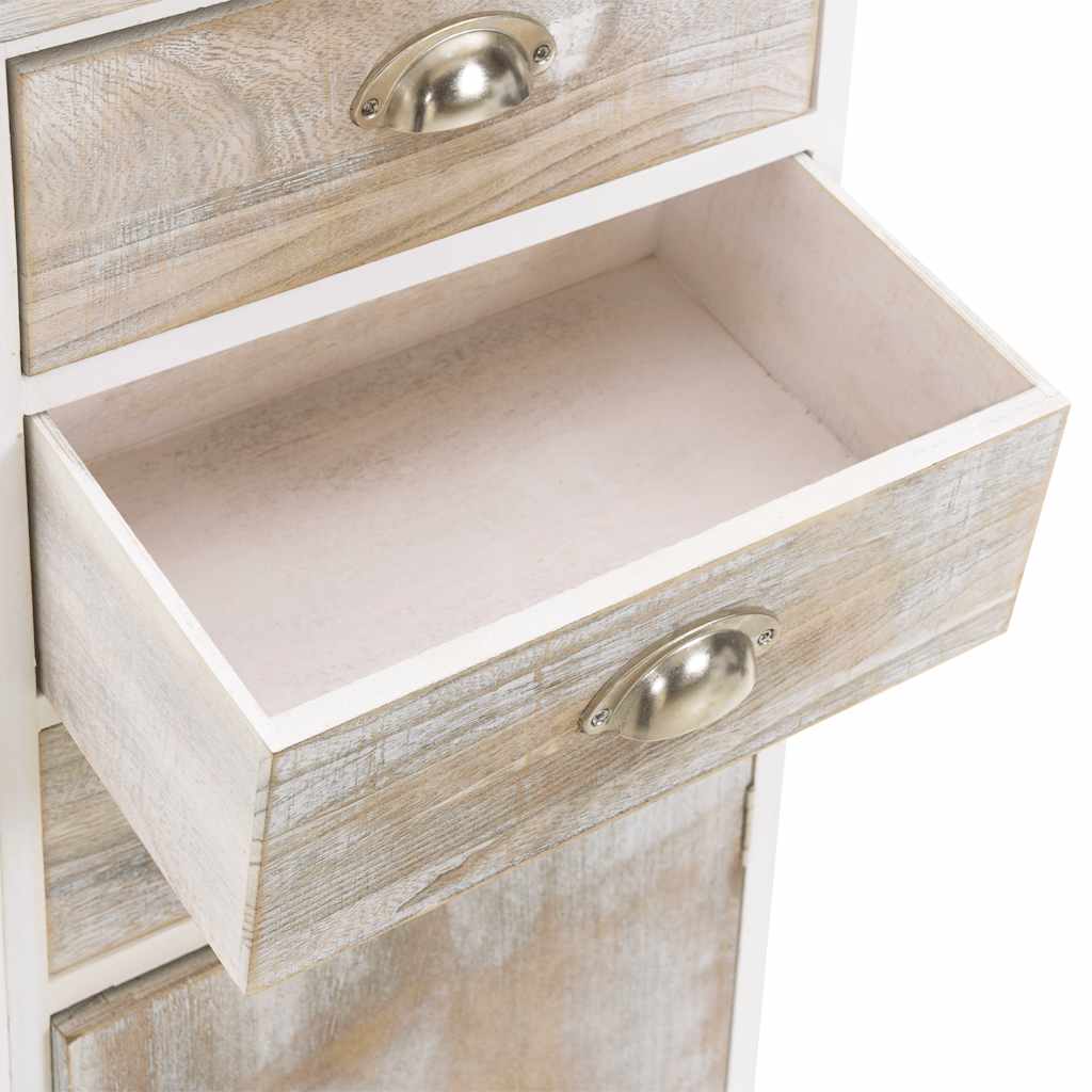 Mobiletto 38x28x86 cm in Legno di Paulownia | homemem39