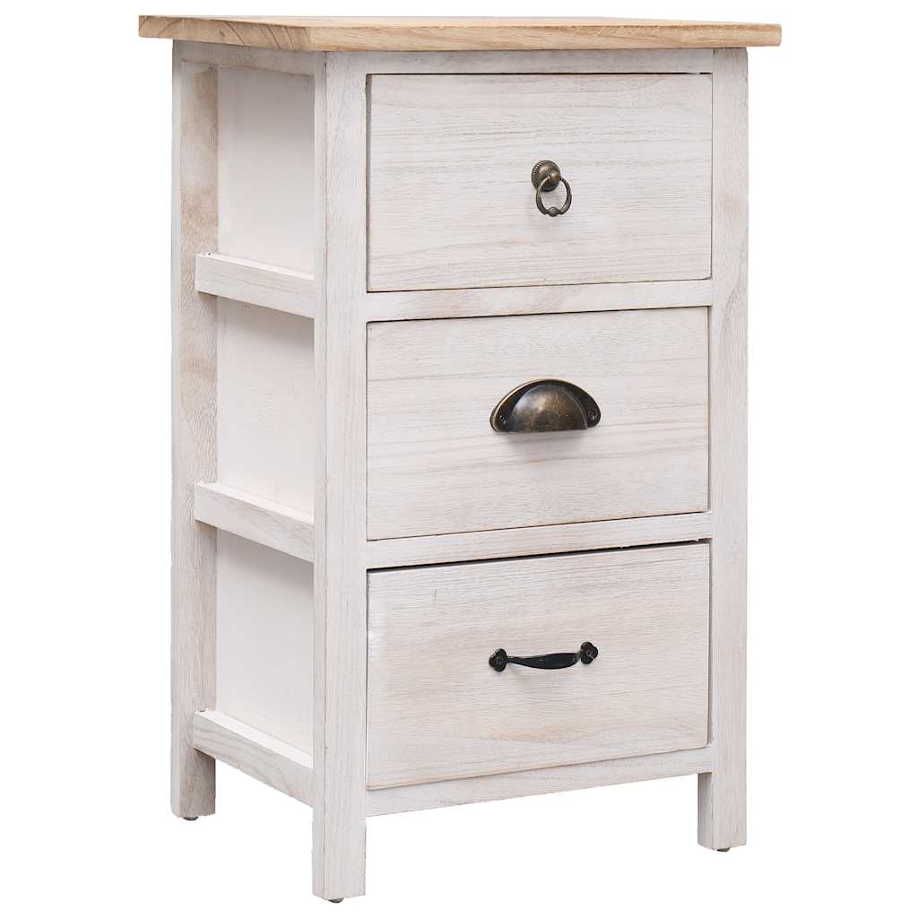 Mobiletto in Legno di Paulownia