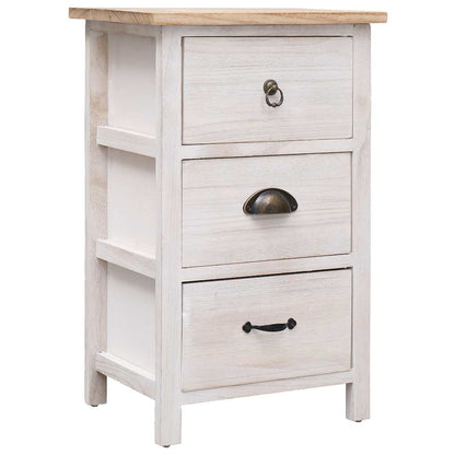 Mobiletto in Legno di Paulownia