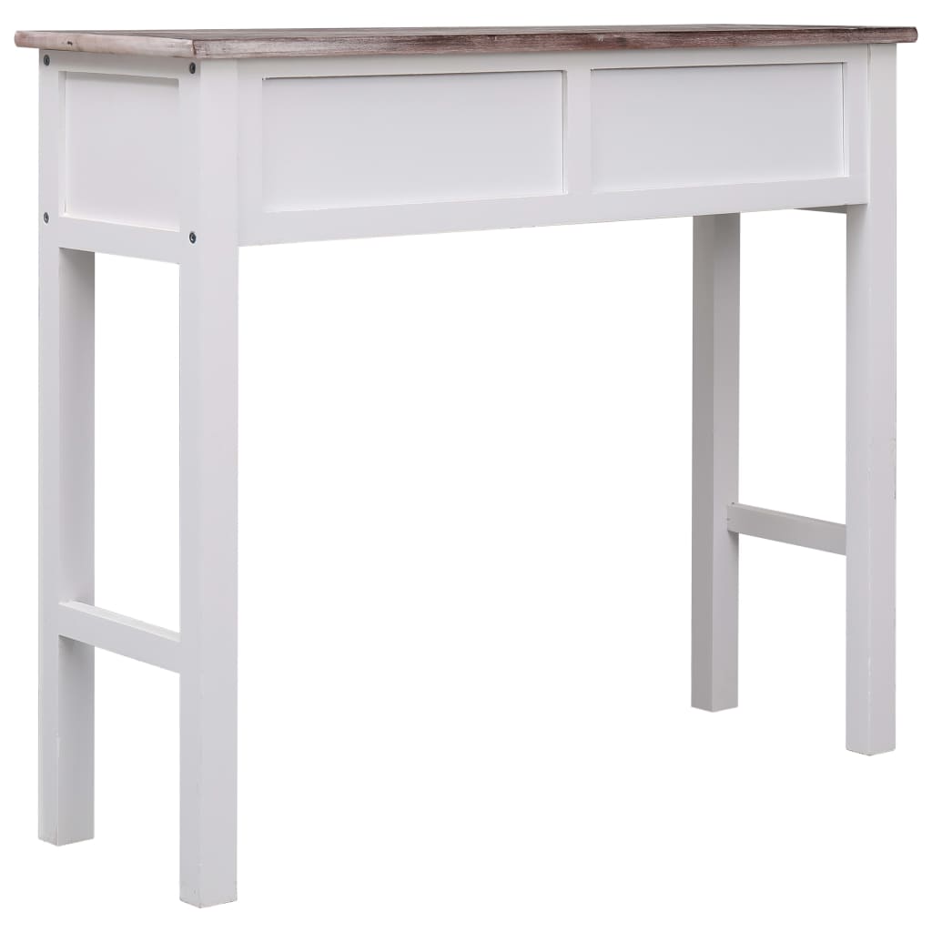 Tavolo Consolle Marrone 90x30x77 cm in Legno | homemem39