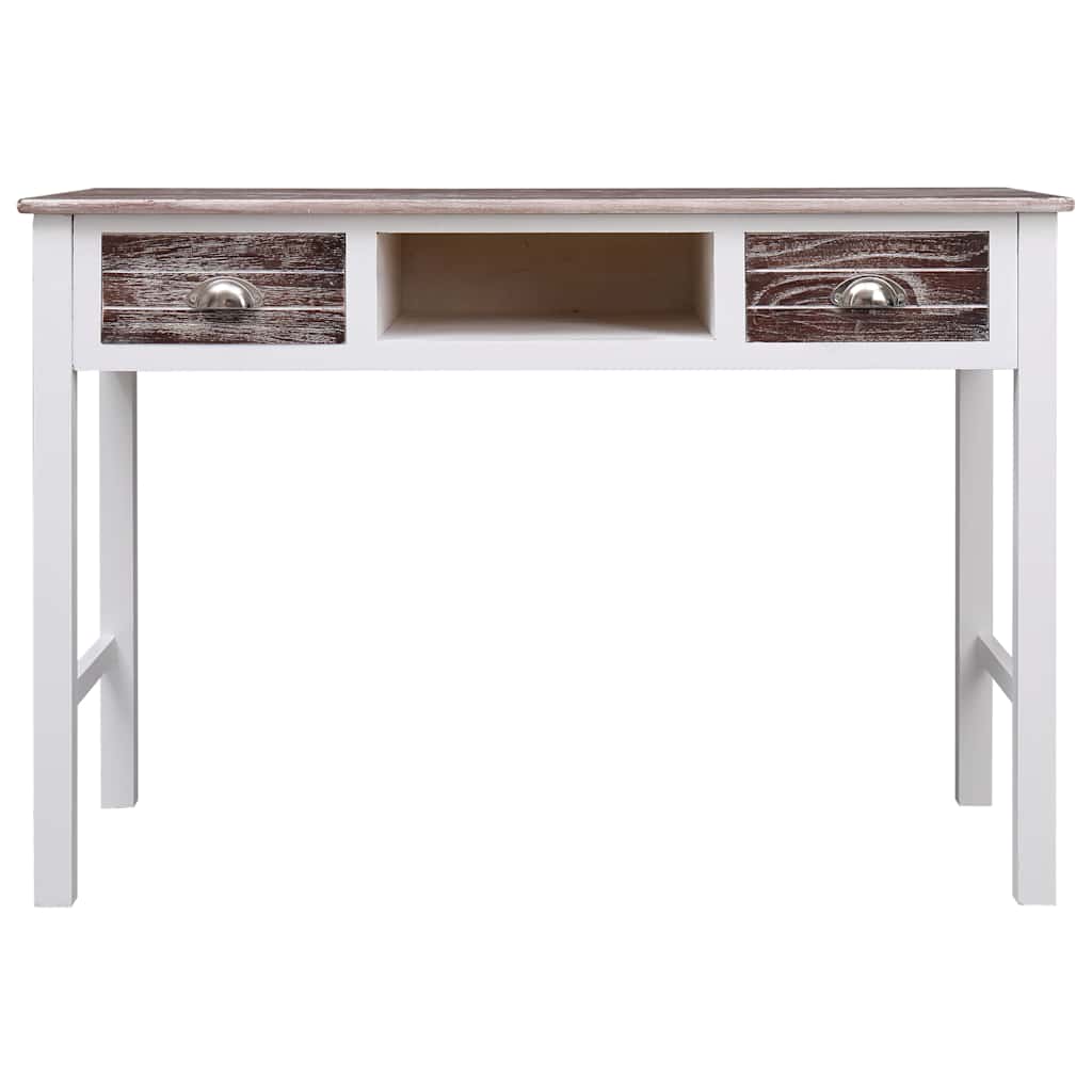 Scrivania Marrone 110x45x76 cm in Legno