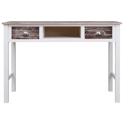Scrivania Marrone 110x45x76 cm in Legno