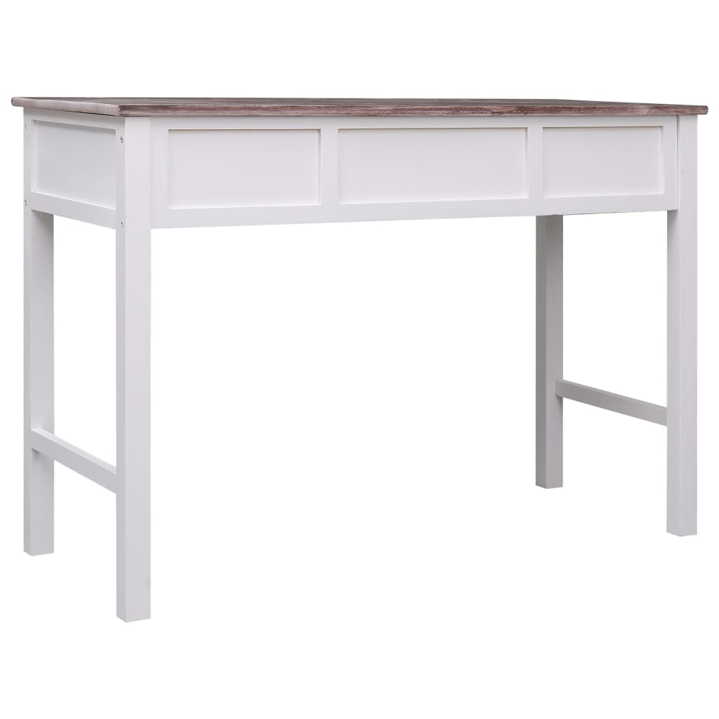 Scrivania Marrone 110x45x76 cm in Legno