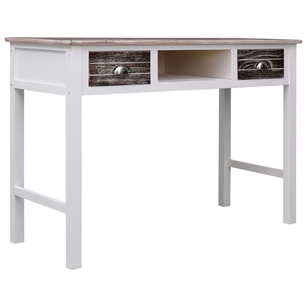 Scrivania Marrone 110x45x76 cm in Legno | homemem39