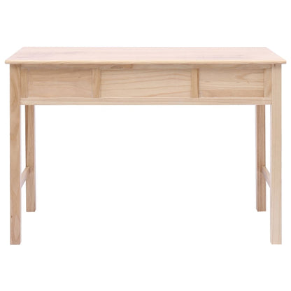 Scrivania Naturale 110x45x76 cm in Legno