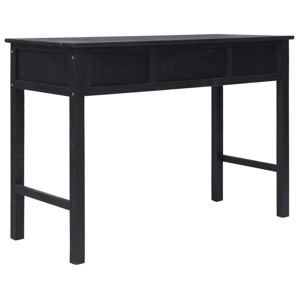 Tavolo Consolle Nero 110x45x76 cm in Legno | homemem39