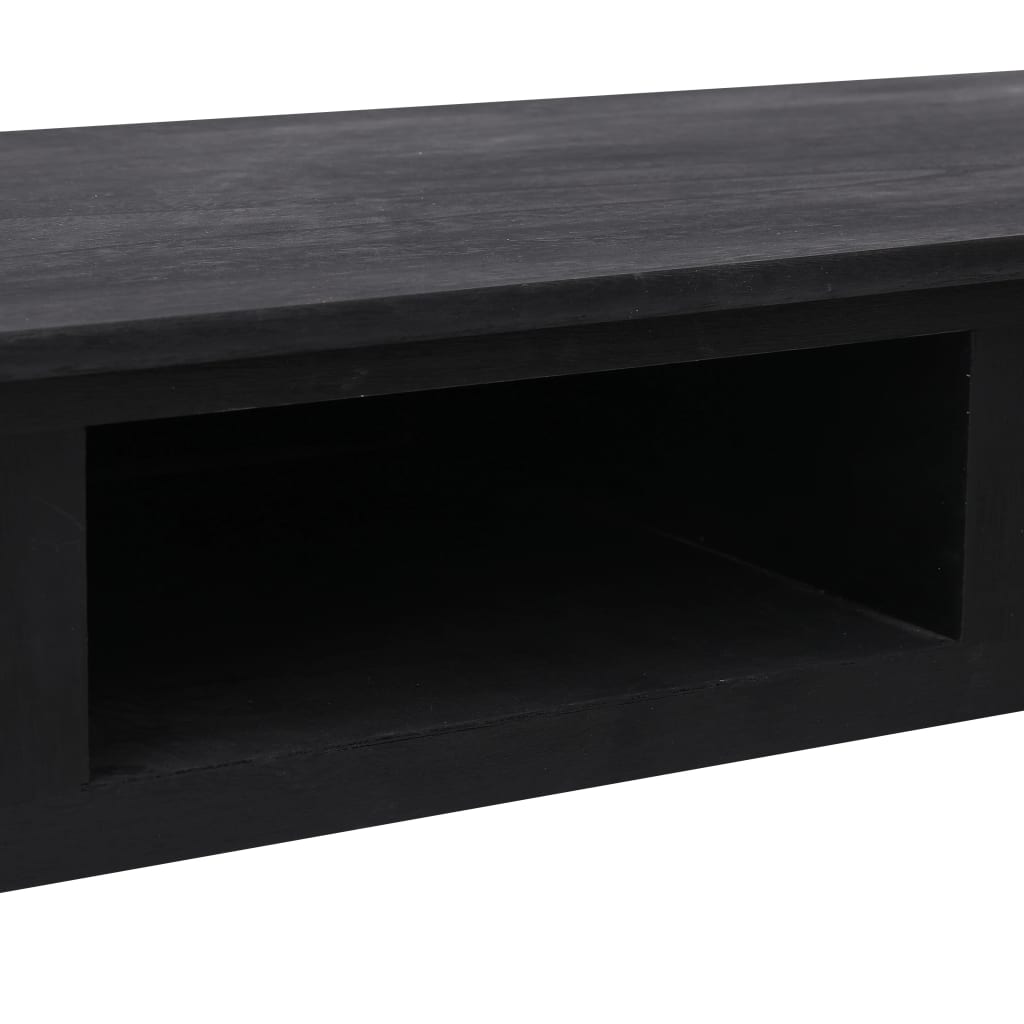 Tavolo Consolle Nero 110x45x76 cm in Legno - homemem39