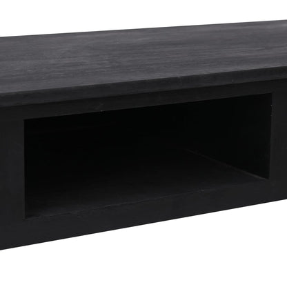 Tavolo Consolle Nero 110x45x76 cm in Legno - homemem39