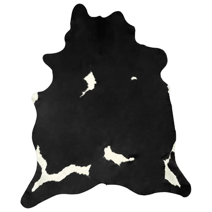 Tappeto in Vera Pelle Bovina Bianco e Nero 150x170 cm | homemem39