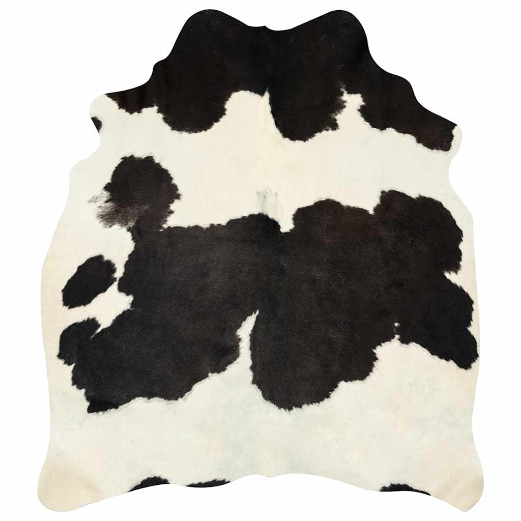 Tappeto in Vera Pelle Bovina Bianco e Nero 150x170 cm | homemem39
