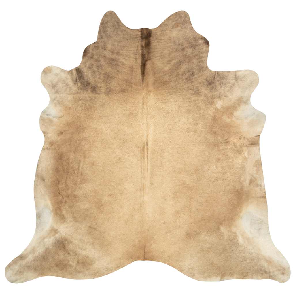Tappeto in Vera Pelle Bovina 150x170 cm Beige | homemem39