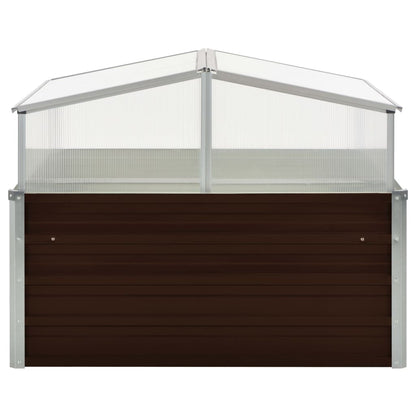 Serra Marrone 100x100x85 cm in Acciaio Zincato | homemem39