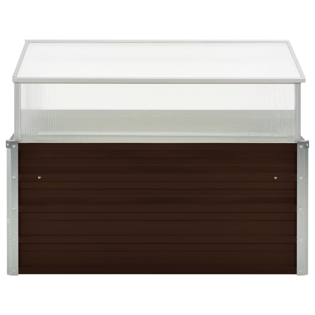 Serra Marrone 100x100x85 cm in Acciaio Zincato | homemem39