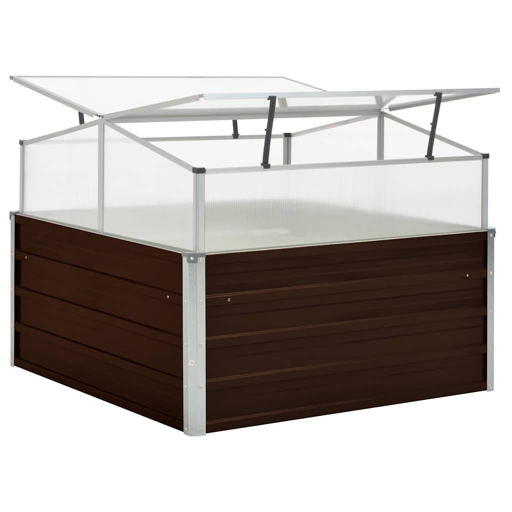 Serra Marrone 100x100x85 cm in Acciaio Zincato | homemem39
