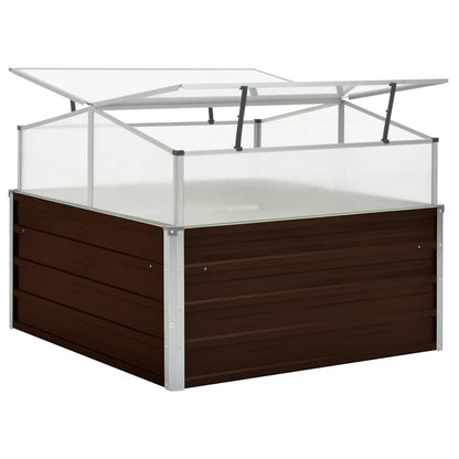 Serra Marrone 100x100x85 cm in Acciaio Zincato | homemem39